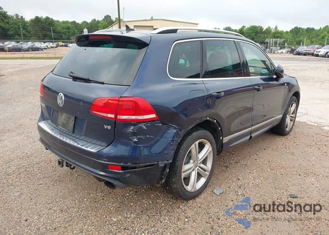 2014 Volkswagen Touareg 3.6L R-Line z USA, uszkodzony, nr VIN WVGDF9BP8ED015095